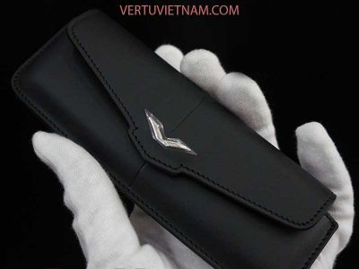 Bao da Vertu Signature S da bê mẫu gài thắt lưng
