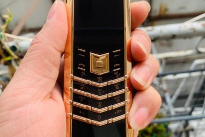Điện Thoại Vertu Signature S Vàng Khối