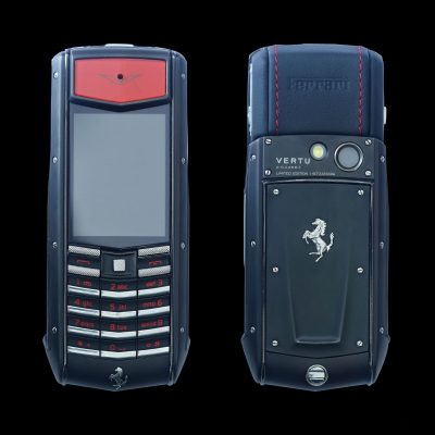 Điện Thoại Vertu Ascent Ti Ferrari Cũ Gốm Đỏ