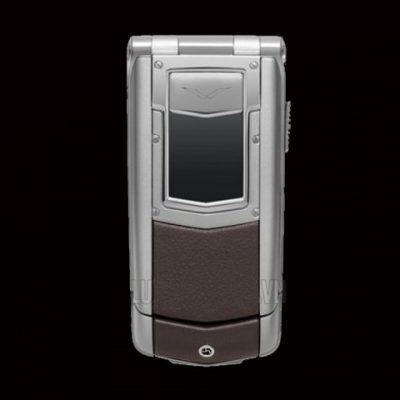 Điện Thoại Vertu Constellation Ayxta nắp gập da nâu