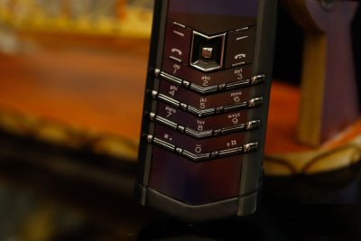 Điện thoại Vertu Signature S Black máy đẹp