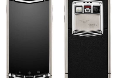 Điện thoại Vertu Ti Black Leather