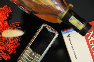 Vertu Ascent X Titanium Carbon Fibre Black And Green Leather