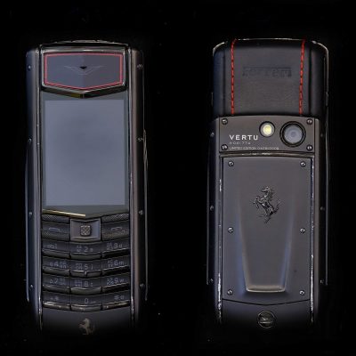 Điện Thoại Vertu Ferrari Ascent Ti Nero Assoluto