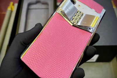 Điện thoại Aster P Titanium Pink Like New 99%