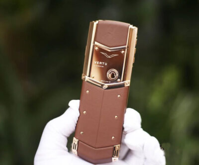 Vertu Signature S Limited Chocolate Gold độ vỏ chính hãng