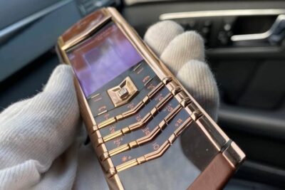 Vertu Signature S Limited Chocolate Gold độ vỏ chính hãng