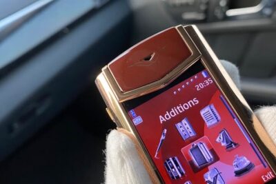 Vertu Signature S Limited Chocolate Gold độ vỏ chính hãng