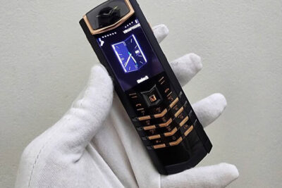 Điện Thoại Vertu Signature S Limited Black Gold bản độ vỏ