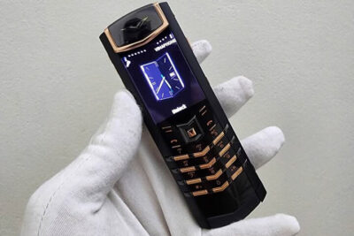 Điện Thoại Vertu Signature S Limited Black Gold bản độ vỏ