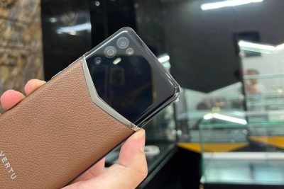Điện Thoại iVertu 5G Da Bê Nâu Caramel Likenew 99%