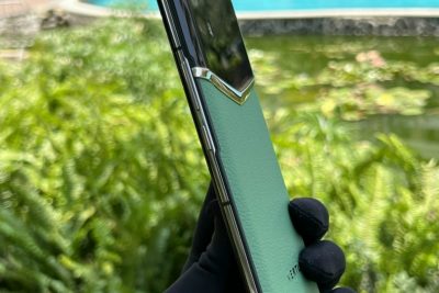 Điện Thoại IVertu 5G Da Bê Màu Xanh Hoàng Gia Likenew 99%