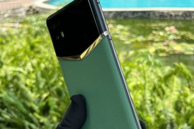 Điện Thoại IVertu 5G Da Bê Màu Xanh Hoàng Gia Likenew 99%