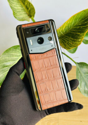 Điện thoại METAVERTU 2 Generation da cá sấu nâu 99% chính hãng