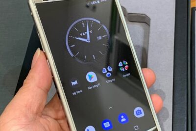 Điện Thoại Vertu Aster P da bê nâu