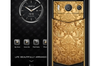 METAVERTU 2nd Generation Luxury Custom Made Golden Carved Floral Decoration with Alligator Black