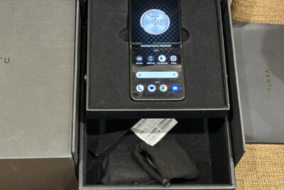 Vertu Iron Flip Diamionds Rose Gold 18k Lưng Bọc Da Cá Sấu Hymlaya