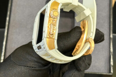 Đồng Hồ Thông Minh Vertu Mix Gold White Máy Đẹp Like New