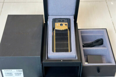 METAVERTU 2 MAX – Da Cá Sấu & Viền Bọc Vàng 18K 99%
