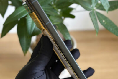 Metavertu 2 Viền gold hoa văn- da cá sấu bạch tạng