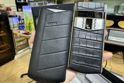 Ốp lưng Bao da Vertu Agent Q