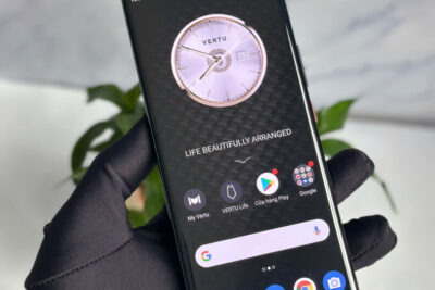 Metavertu1 Viền mix gold  Lưng bọc da rắn trắng 99%
