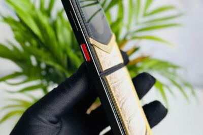 Vertu Iron Flip Diamonds Gold Himalaya 99%